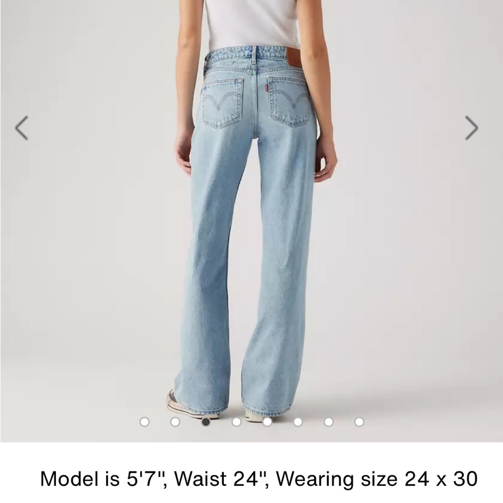 Low loose Levi jeans
